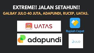 JALAN SETAHUN, GALBAY 300 JUTA UATAS JULO ADAPUNDI RUPIAH CEPAT KREDIVO, !! #pinjamanonline