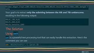 Celebrity How to Extract Substrings Between Certain Underscores in a Text File Using awk and sed Wealth