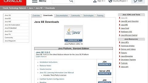 how to download and install java jdk on windows 10 and set path java environment variables - 2018