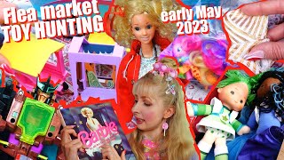 TOY HUNTING at flea markets in Berlin  vintage Barbie, Transformers, G4 My Little Pony, 80s, 90s