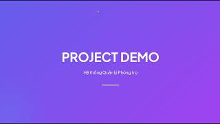 Video Demo giới thiệu ReactJS và NodeJS - Nhóm 1 LT03_TH02
