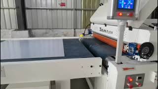 【cement board】UV roller coating line for fiber cement board