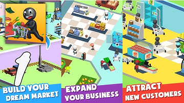 My Mini Mart: Stickman Tycoon Gameplay Walkthrough Part 1 (Android, IOS)