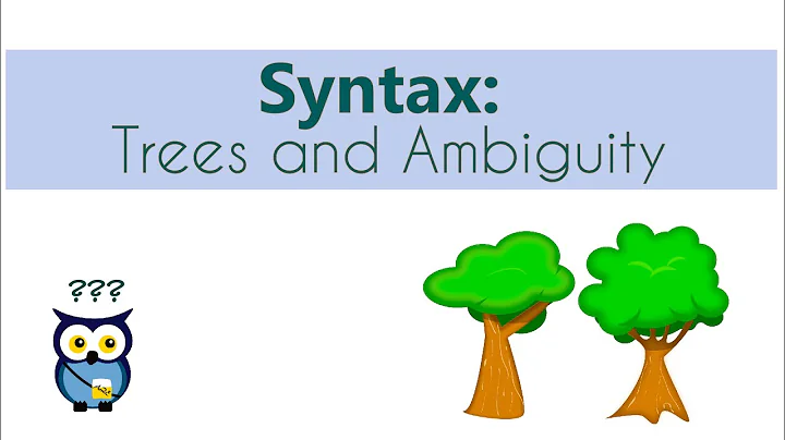 Unraveling Syntax: Trees and Ambiguity