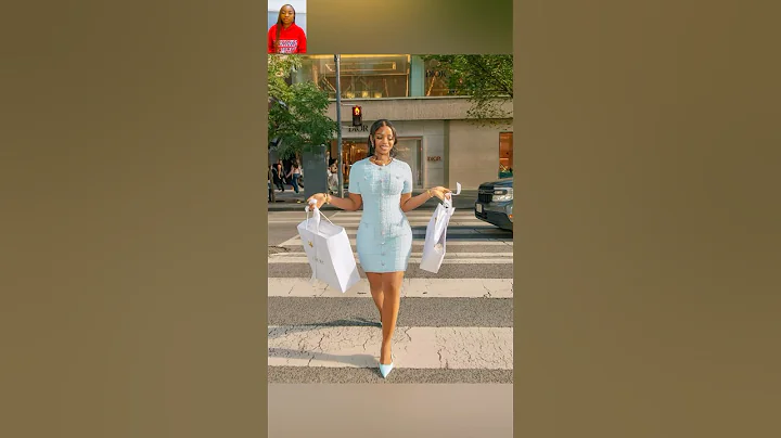 Priscilla Ojo went on a shopping spree. She looks absolutely beautiful in this dress. Awwwww