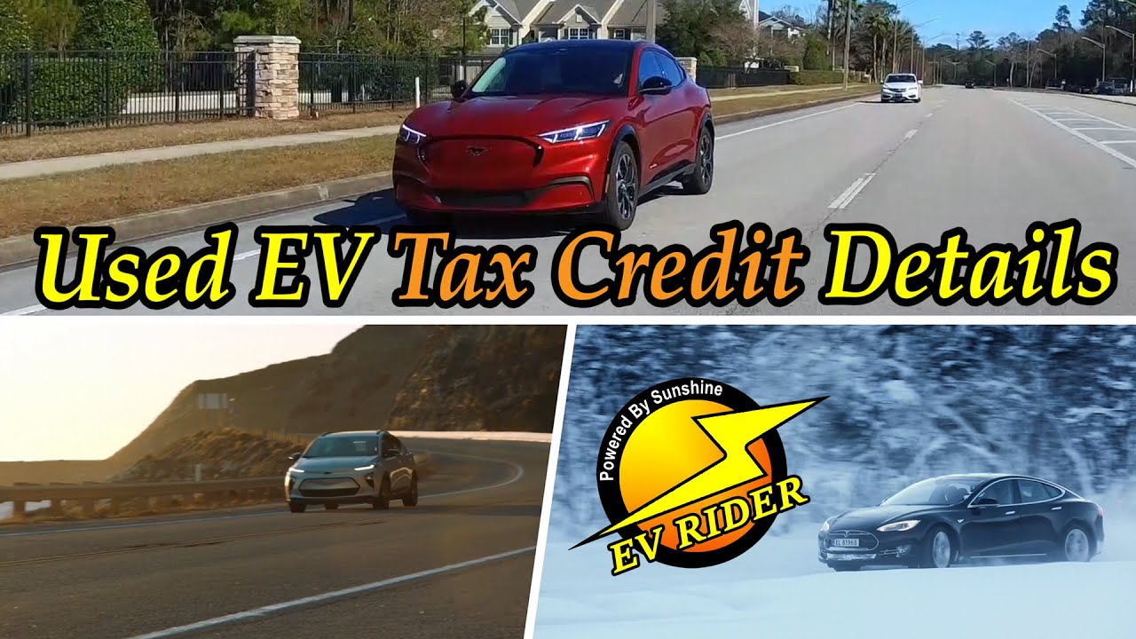 Claim Up To $4k With Used EV Tax Credit