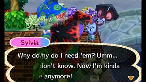 Animal Crossing New Leaf - Sylvia and Moose