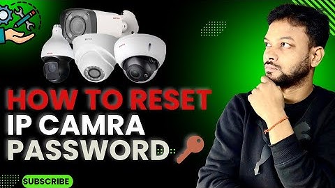 How To Reset IP Camera Password / Cp Plus/ Dahua / Hikvision IP Camera  #ipcamera #cctv #1k