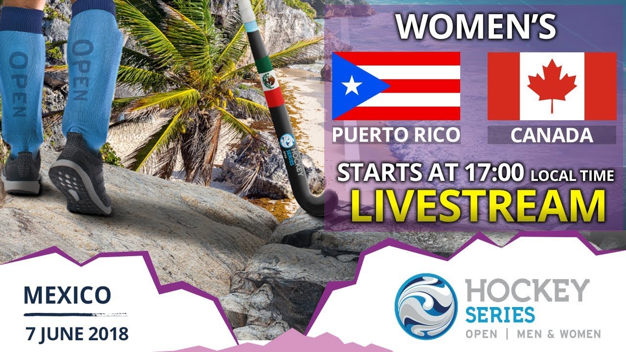 Puerto Rico v Canada Women’s Hockey Series Open FULL MATCH