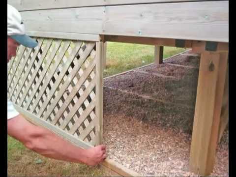 How to Build a Deck, Part 8 - Finishing Touches. All you 