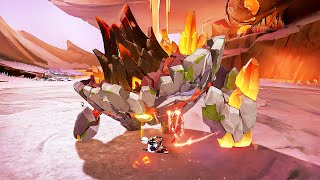 Genshin Impact 5.5 - New Lava Dragon Statue World Boss Fight