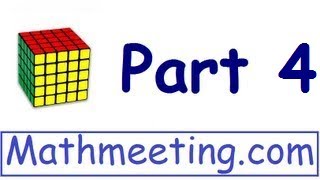 How to Solve a 5x5 Rubiks cube - Part 4 - Parity