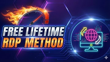 Free Lifetime RDP Method 🔥| 2026 Latest RDP Method | Free And Easy RDP On Mobile and PC