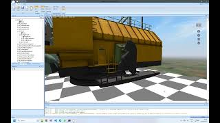 Dragline Legs Exploded