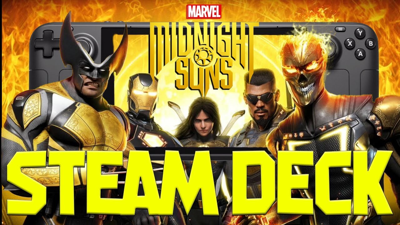 Marvel's Midnight Suns Gameplay on Steam Deck 