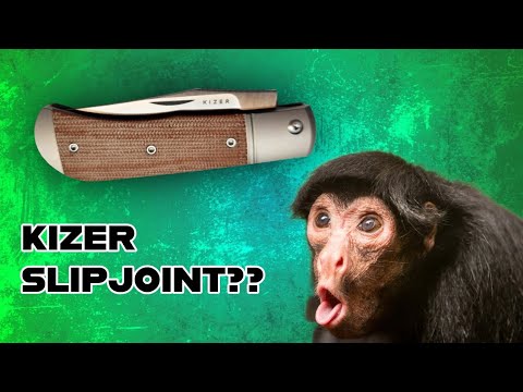 Top Quality Slipjoint! Kizer Trestle   