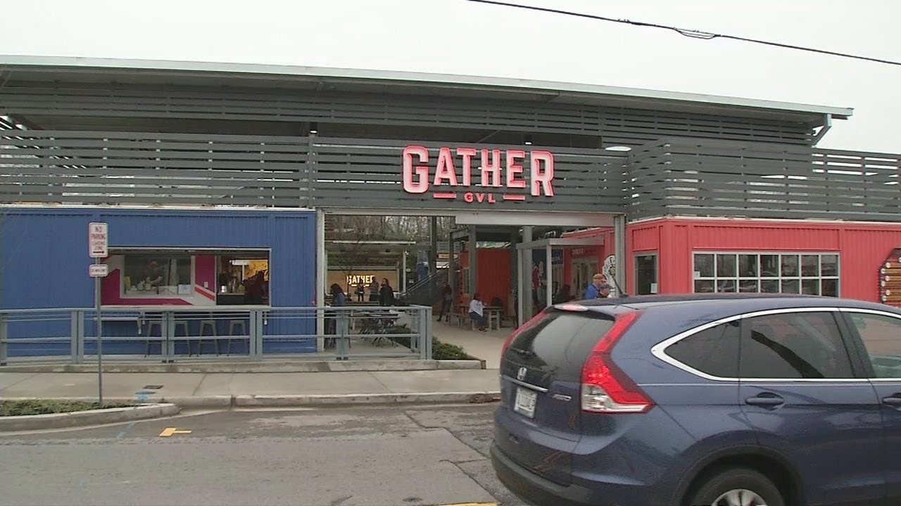 Gather GVL, Greenville's first openair food court, is open for