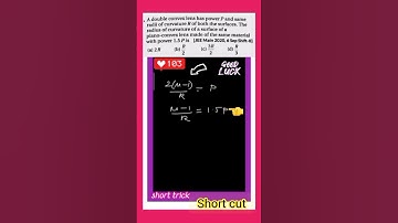 Q#34)Physics jee mains 2021 | physics hacks | #shorts | @physics wallah  |fan club |