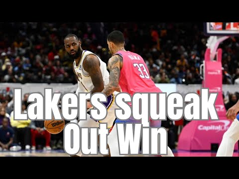 Lakers Get OT Win Against Wizards