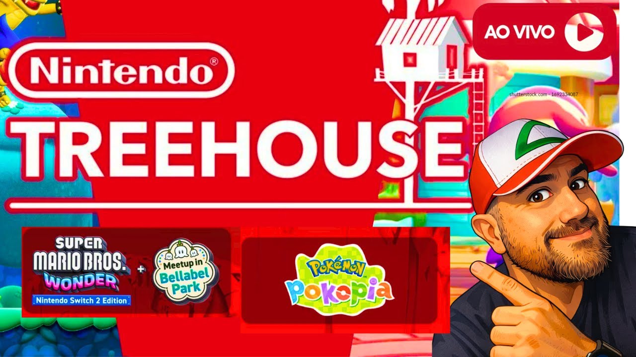 REACT NINTENDO TREEHOUSE - POKOPIA E MARIO WONDER