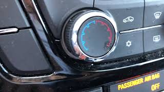 Buick Encore - How to turn on/off hazard lights
