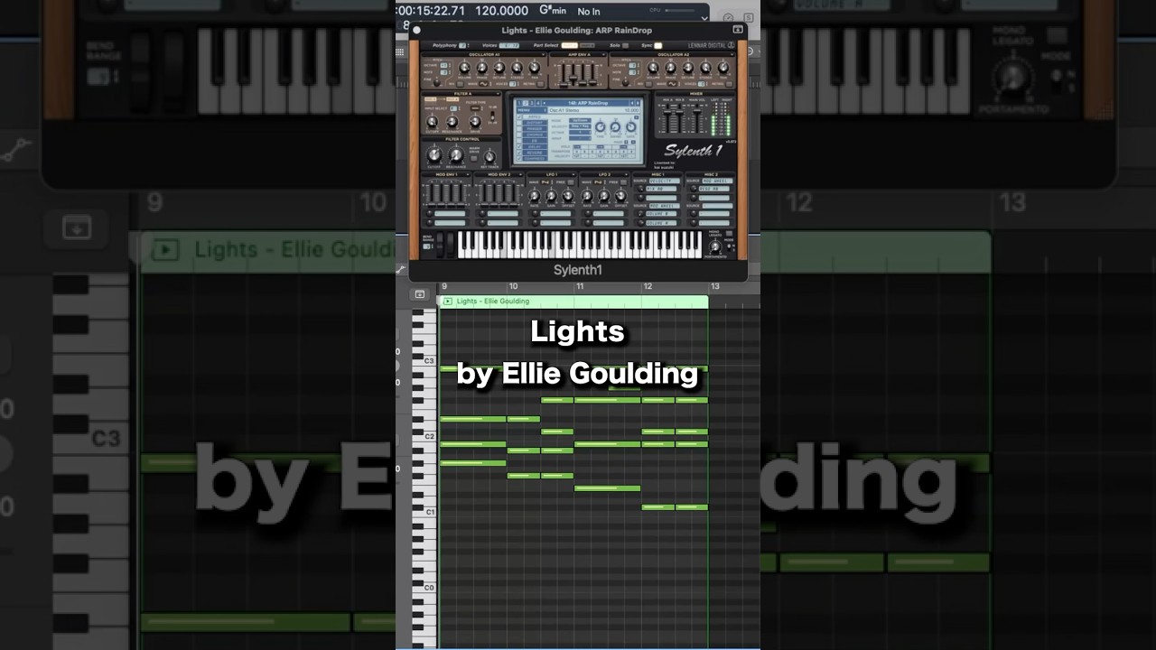 Ellie Goulding - Lights  (Sylenth1) 