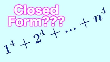 Wat is de som van de eerste N 4e machten?