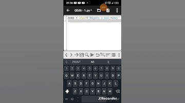 Usando o python no celular # 5.1 #aprender #programação #shorts