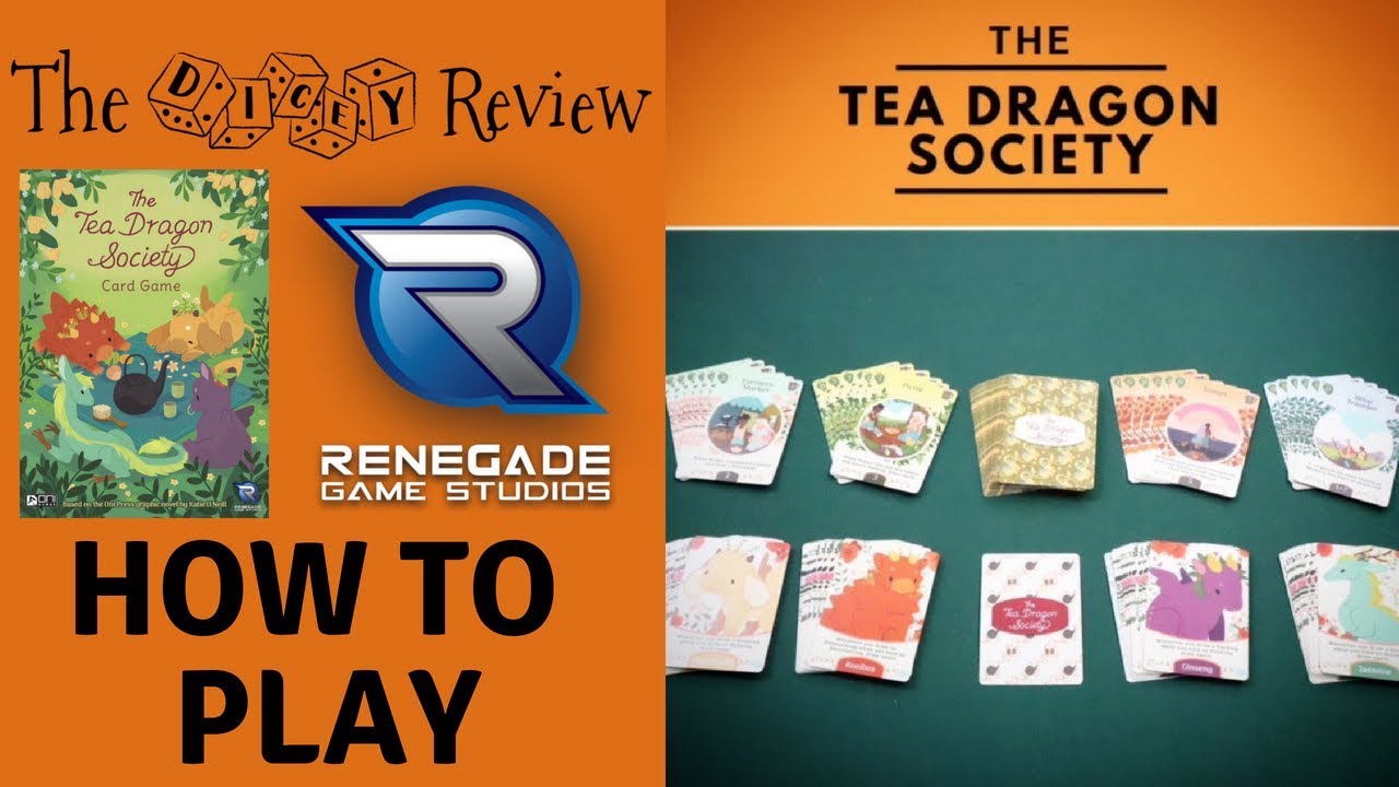 RGS00811 Renegade Game Studios The Tea Dragon Society Card Game 