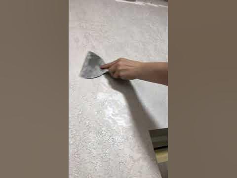 Декоративная штукатурка лучше и практичный чем обои🤙 - YouTube