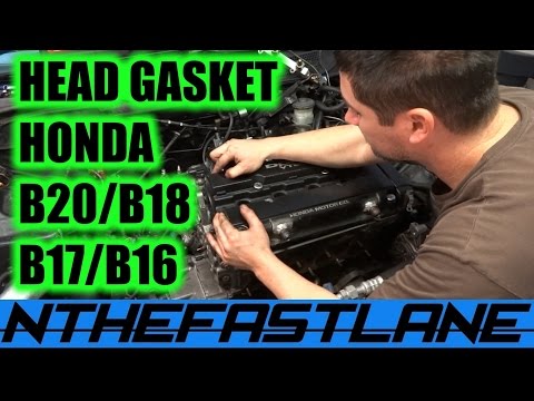 Head Gasket: How To Replace (Honda B-Series B17,B16,B18,B20)
