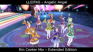 Angelic Angel (Rin Center Mix) - LLSIFAS - Eng/Rom Lyrics  - µ's