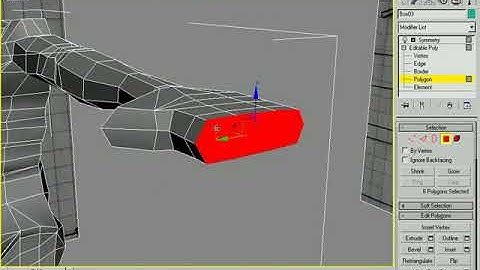 3D Buzz - 3Ds Max - Legacy Video Training: 05. Poly Modeling Alien Body - 07. Hands