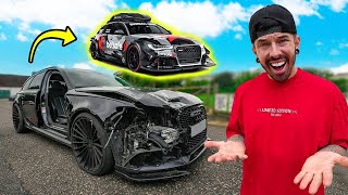 HE COMPRADO UN KIT GT3 PARA MI AUDI RS6 DESTROZADO by Mat Armstrong ES 320,993 views 3 months ago 20 minutes