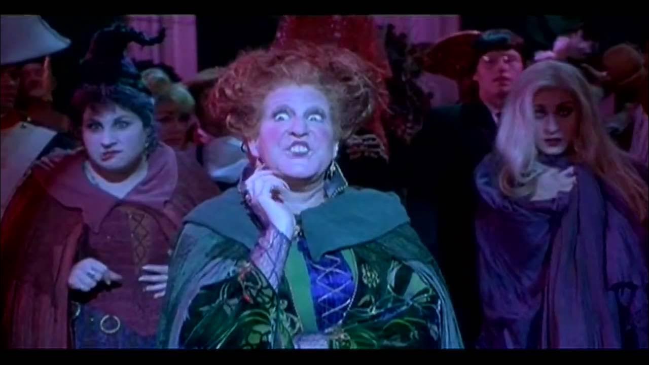 Winifred Sanderson; Witches Perform Spell At Party (HD) Winifred Sanderson; Witches Perform Spell At Party (HD)