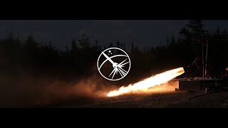 Slowmotion 9,000Lbs 40Kn Rocket Engine Hotfires - Space Concordia
