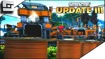 Setting Up Early Game Factories In Satisfactory Update 3! E2