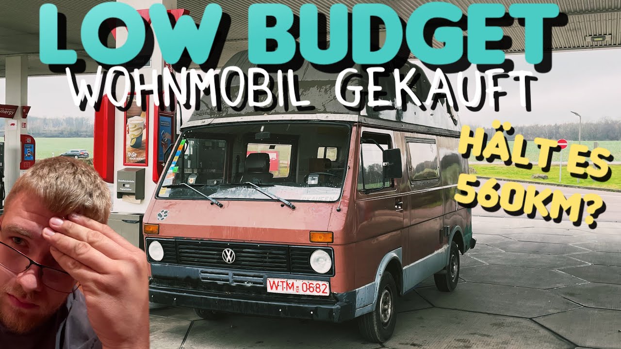 Ich habe das BILLIGSTE Wohnmobil Deutschlands gekauft! (Inkl. 560km Roadtrip)