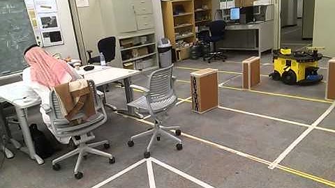 PowerBot Stereovision based Indoor Navigation