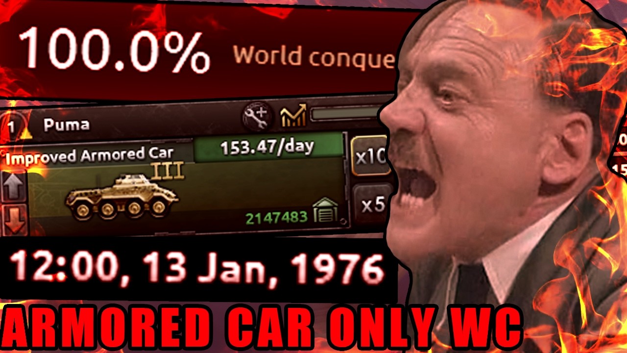 Armored Cars ONLY World Conquest.