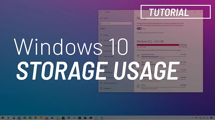 Windows 10 tutorial: See what's taking up space on PC hard drive