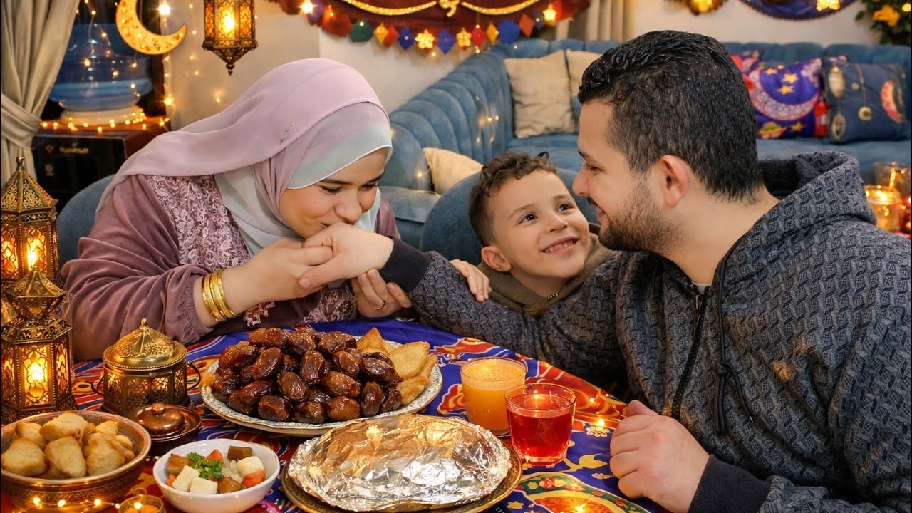 أخيرا أول فطار معاكم ف شقتنا🤗من أول رمضان معزومين🙈جوزي فجأني👀بوست إيدوا من فرحتي🤭