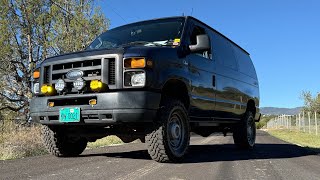 2013 Ford E350 4x4 Quigley Van for sale 