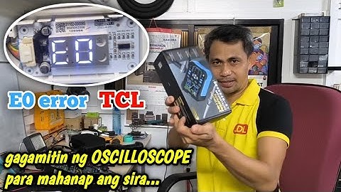 E0 ERROR | TCL | INVERTER AIRCON
