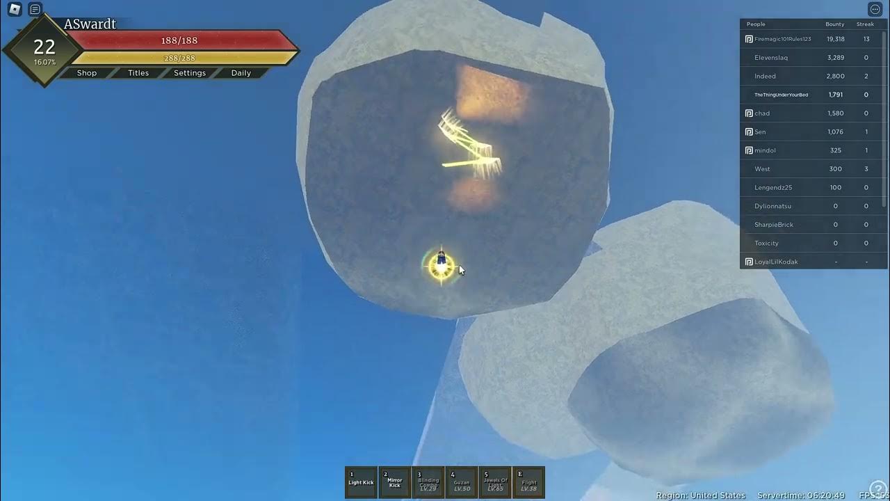 best place to afk grind (Fruit Battlegrounds) YouTube
