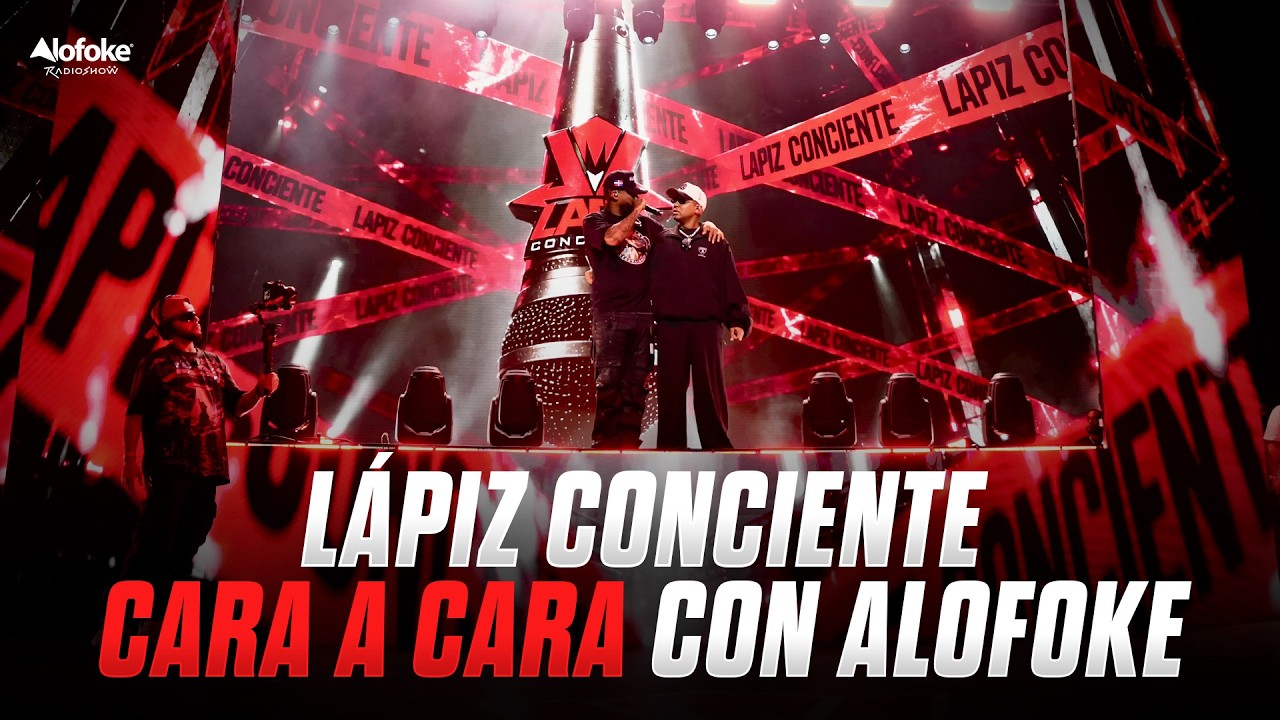 LAPIZ CONCIENTE: LA VOZ DE UN PUEBLO EN EL UNITED PALACE CARA A CARA CON ALOFOKE