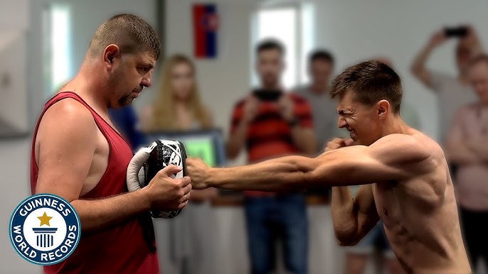 Most Punches in One Minute - Guinness World Records 