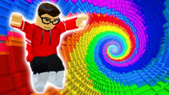 Caindo na VELOCIDADE DA LUZ de 9.999.999 METROS - Roblox