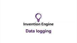 Invention Engine Data Logging