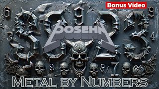 Metal by Numbers by Brian Posehn - with lyrics + images generated by an AI